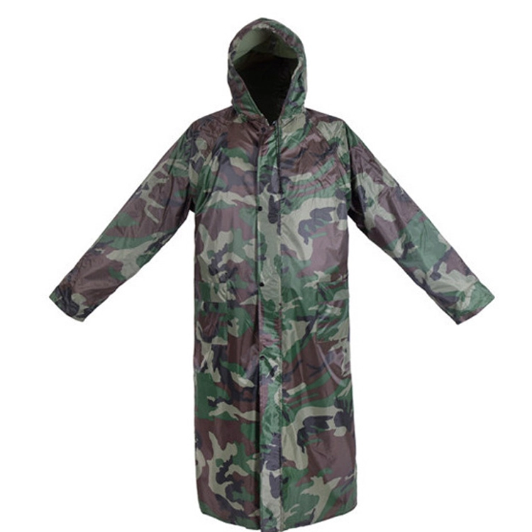 Wholesale Waterproof high quality Promotional cheap Comfortable Long conjoined Rain Coat