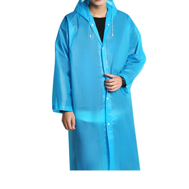 wholesale Rain Coat Non-disposable raincoat EVA fashionable environmental protection raincoat travel outdoor lightweight