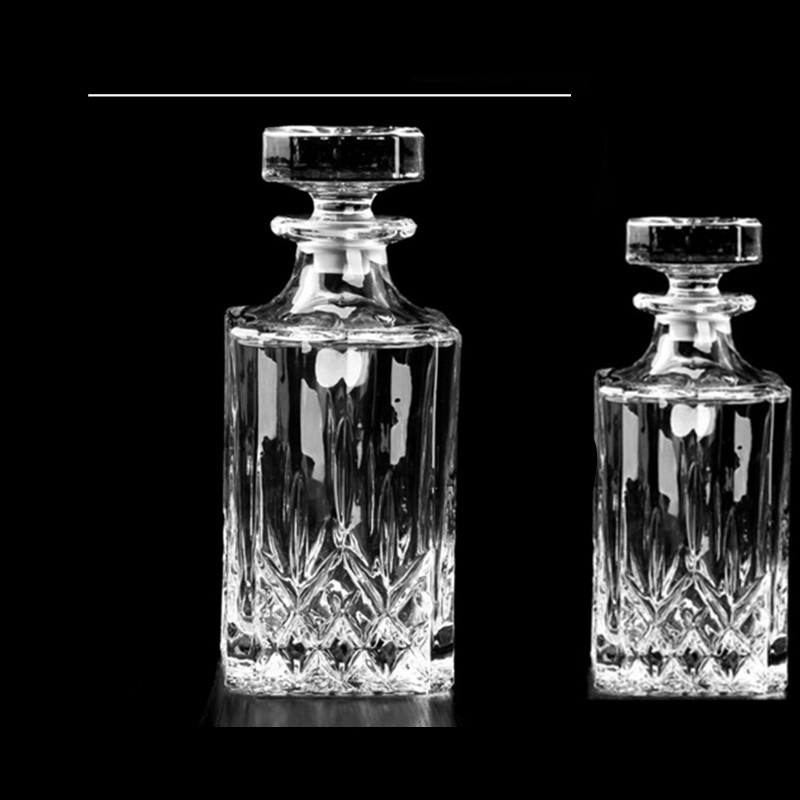 卸売ショットメガネボトルワインデカンターセット、ガラスキャンドル