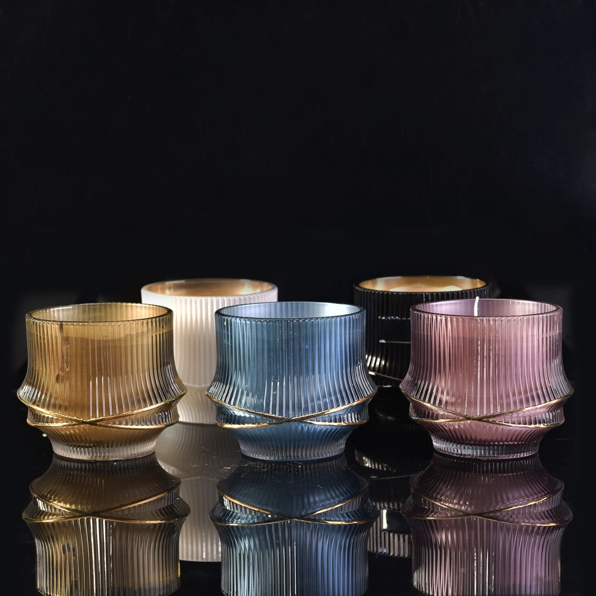 Glass Candle Jars Wholesale For Christmas Scented Candles Glass Candle Jars Wholesale For Christmas Scented Candles