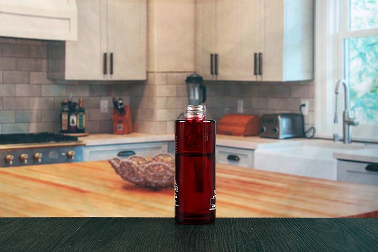 Perfume glass bottle