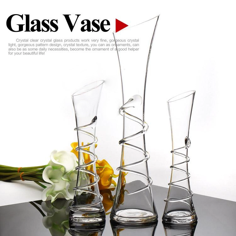 clear glass flower vases