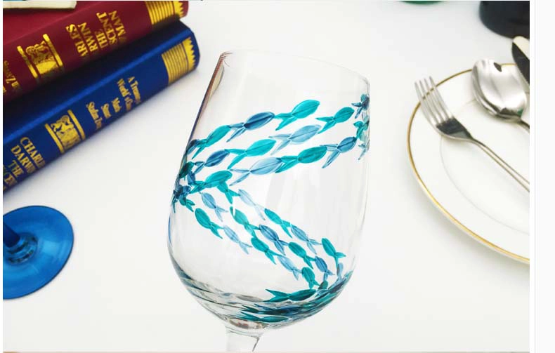 unique glass painting designs