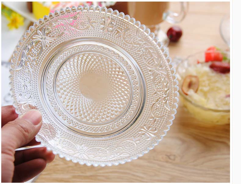 glass dessert bowls