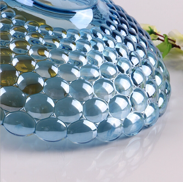 Electroplate Round Fruit Plate