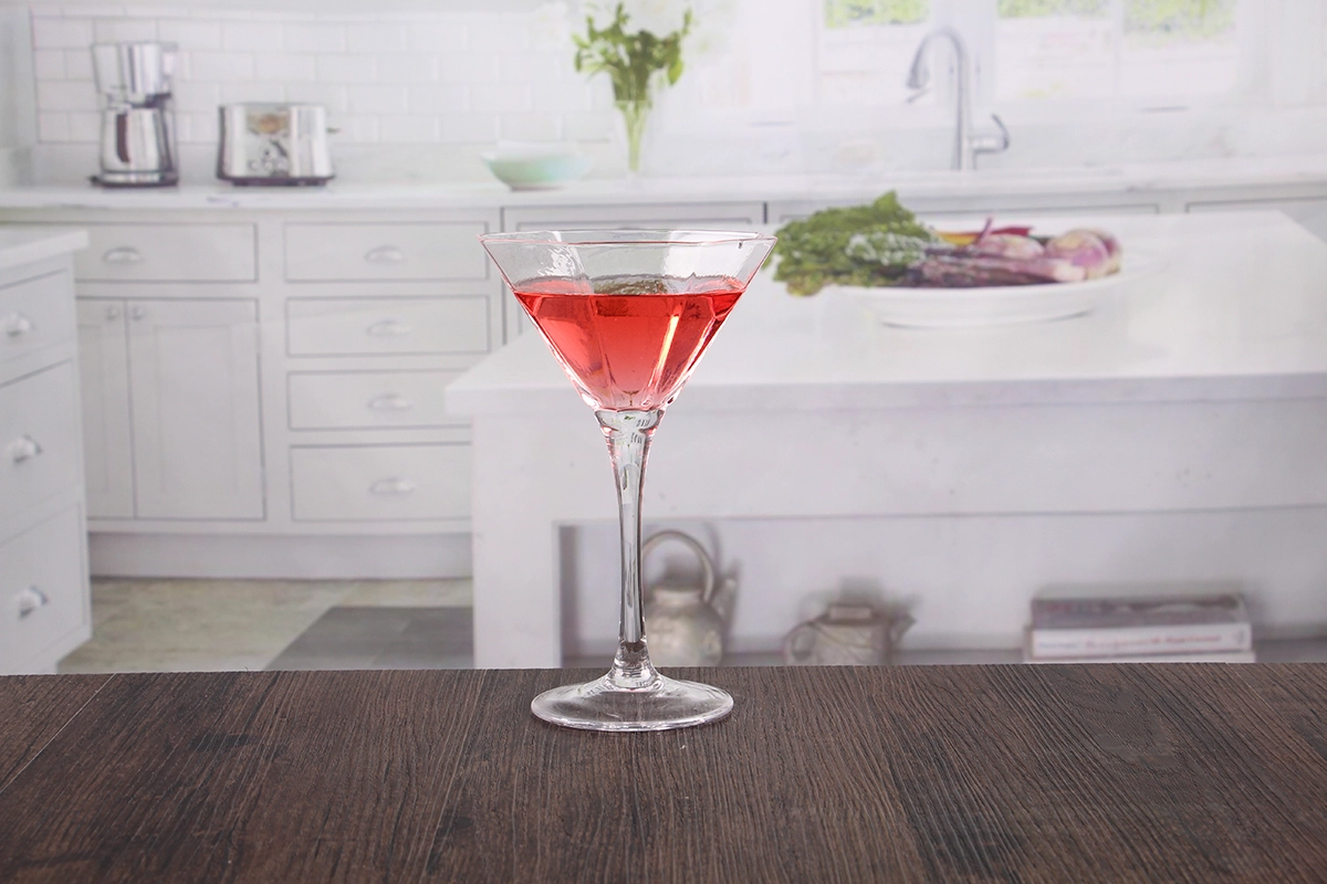 Octagon Cocktail Glass Set