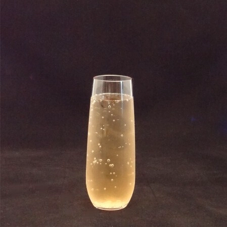 stemless champagne flutes