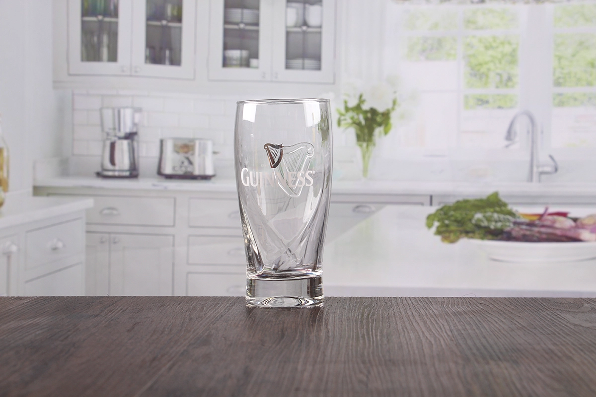 Thick Bottom Beer Glass