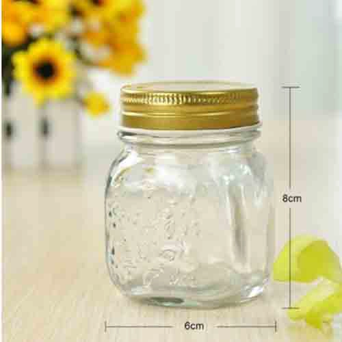 Small glass jug