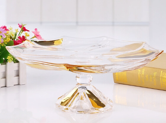 Creative Crystal Glass Fruit Plate