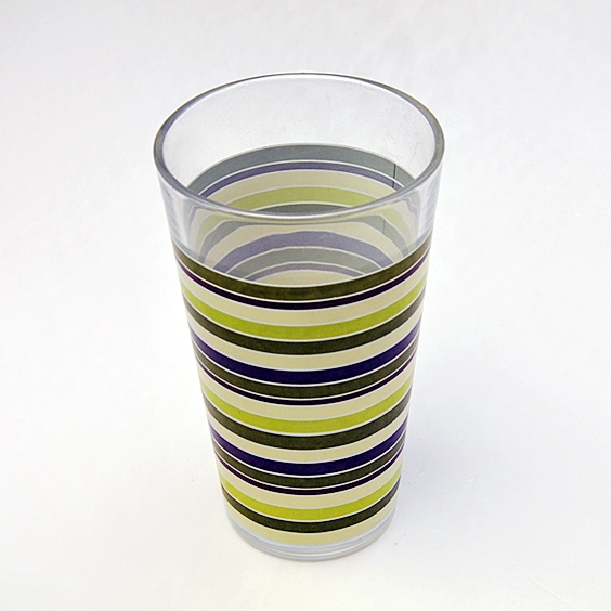 China new painting wine glass unique funny wine glasses salcs promotion