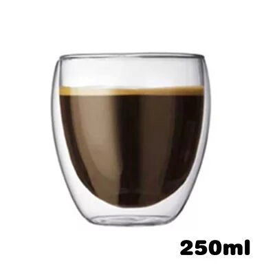 Borosilicate glass cups
