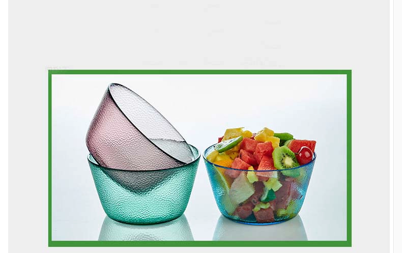glass salad bowls