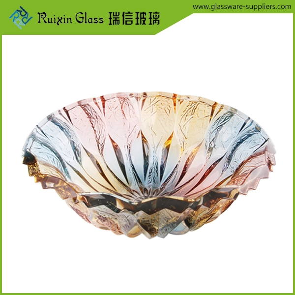 Brown fruit bowl
