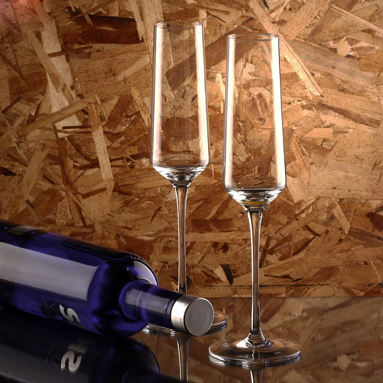 handmade champagne flutes