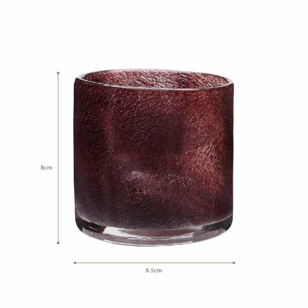 glass candlesticks