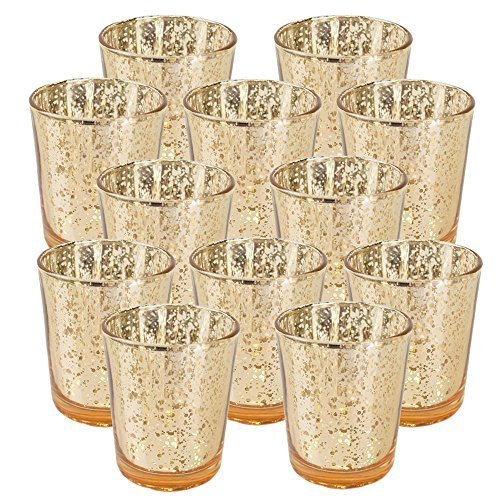 CD055 Gold Candle Holders For Wedding