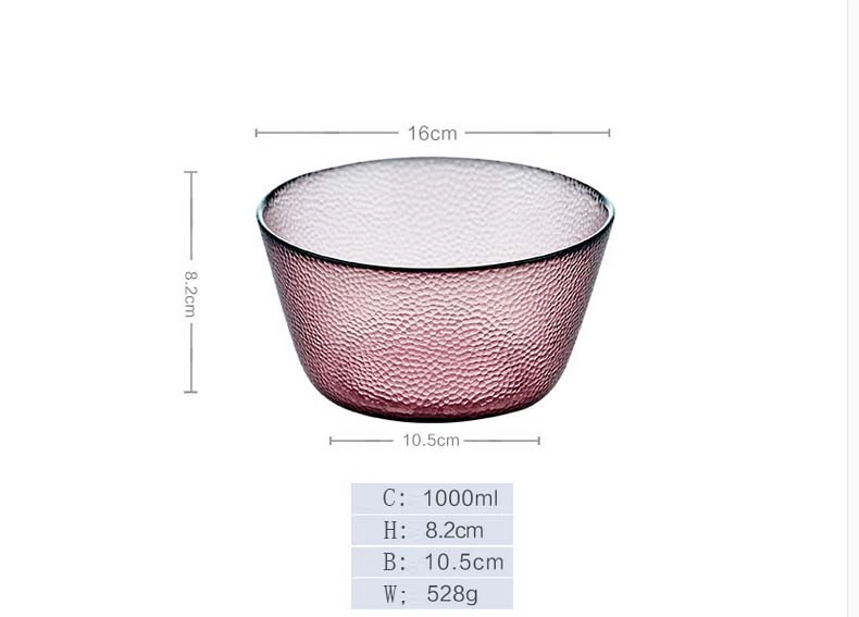 glass salad bowls
