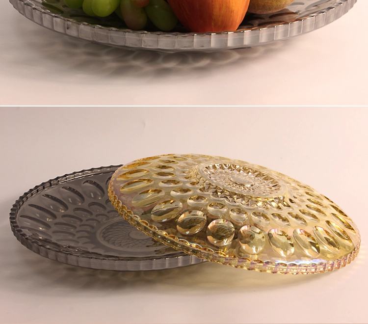 electroplated glass plate