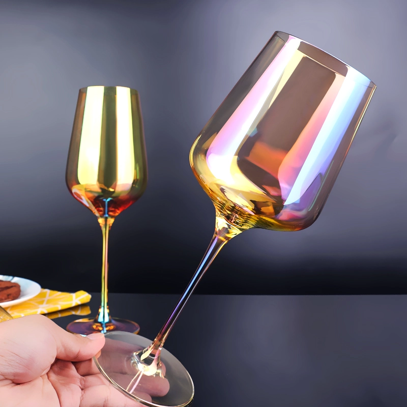 01 Coloured Wine Glasses For Sale