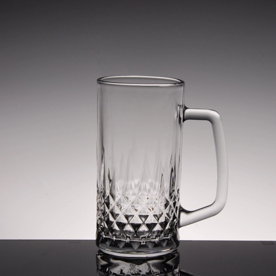 2016 explosions wholesale cheap beer premium beer Cup lead-free glass beer mugs can be customized