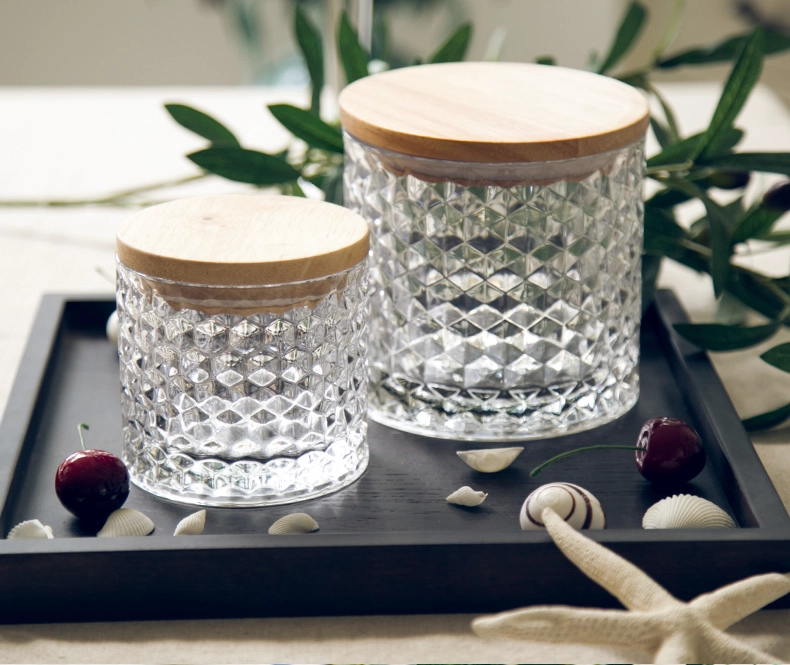 blue glass jars