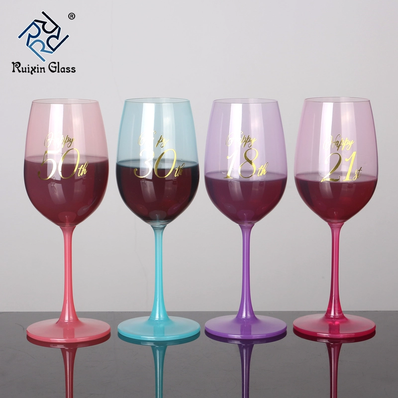 11 China Factory Wholesale Colored Wine Glasses Bulk