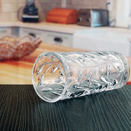 embossed glass mugs