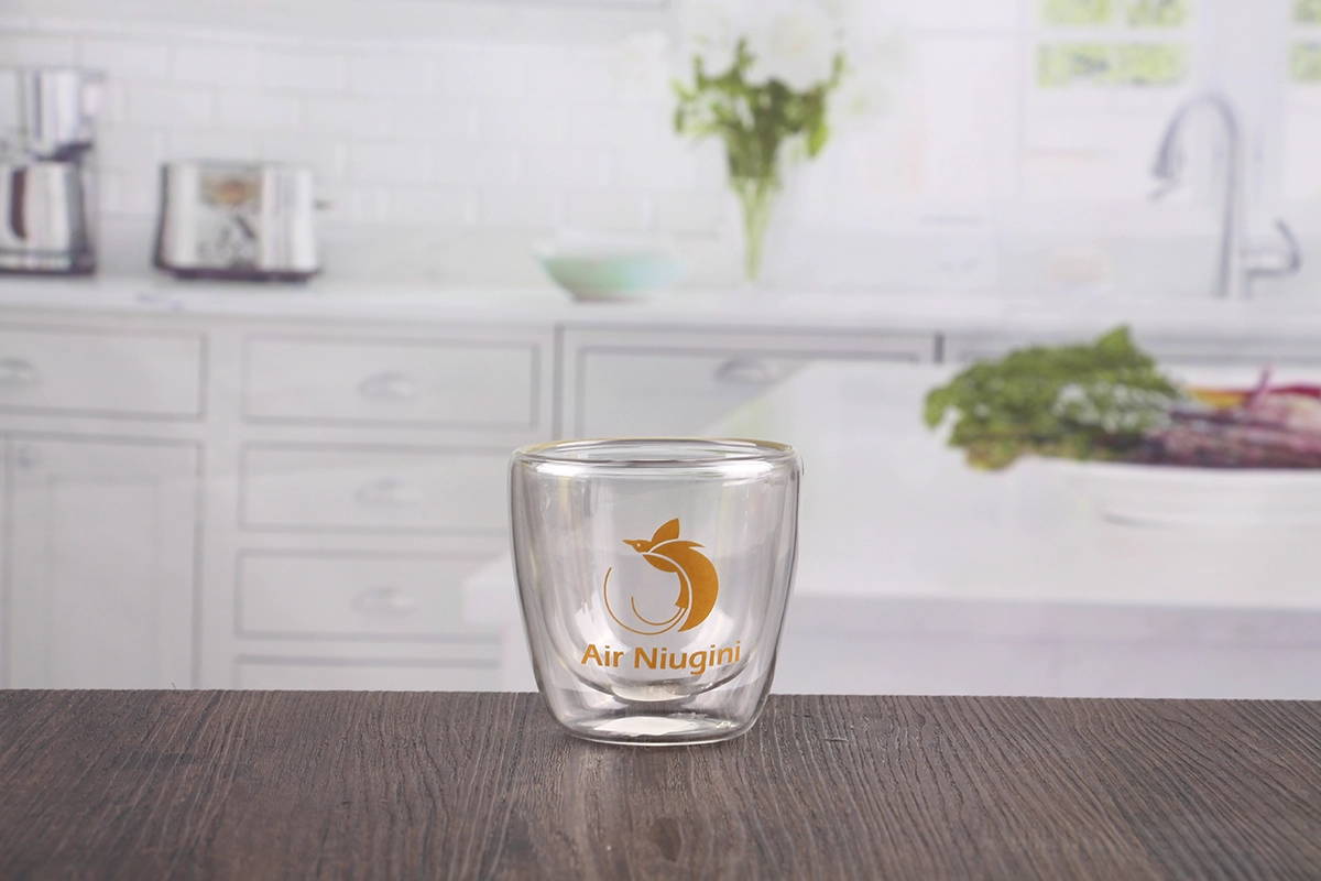 Customized Decal Double Wall Mugs
