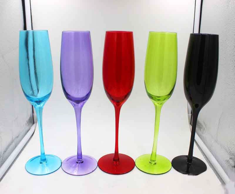 customized champagne glasses