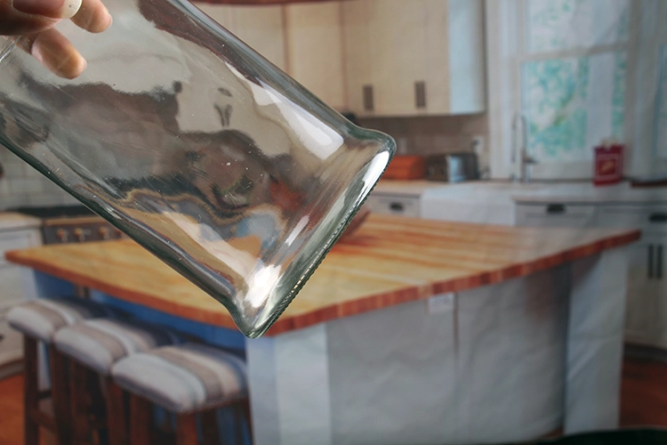 Sealable glass jars