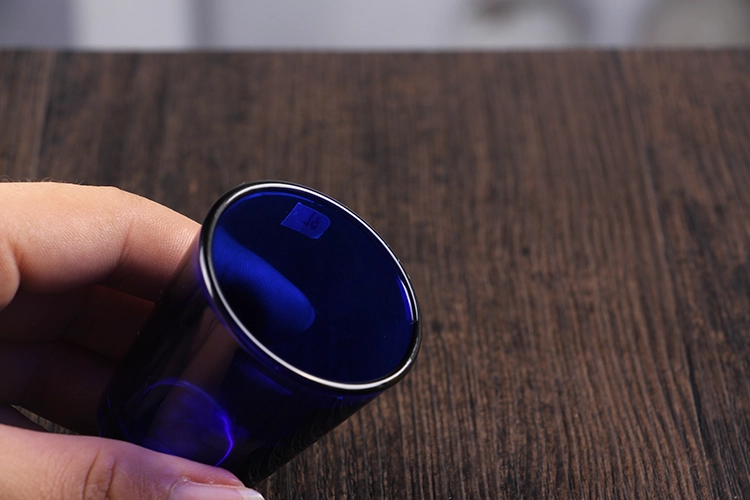 Blue Personalized Shot Glasses