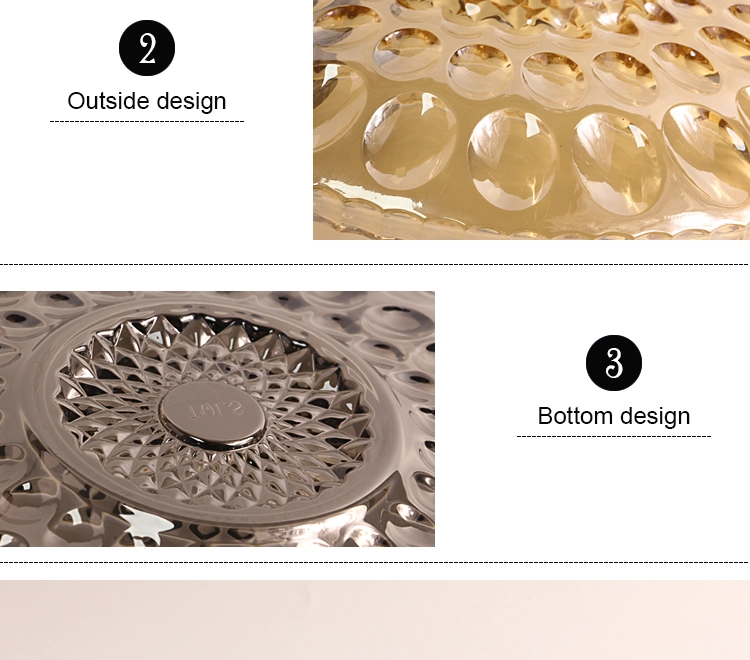 electroplated glass plate