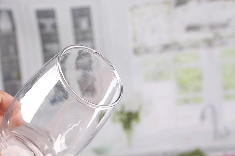 Clear beer mugs