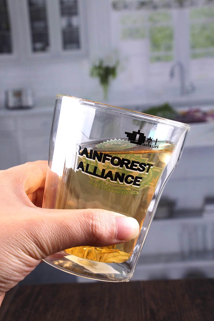 double wall glasses with logo