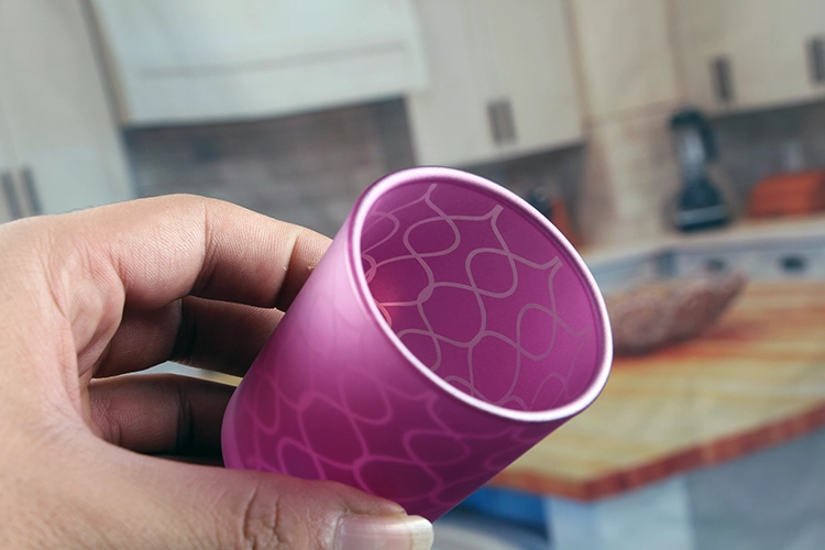 Purple Candle Holders