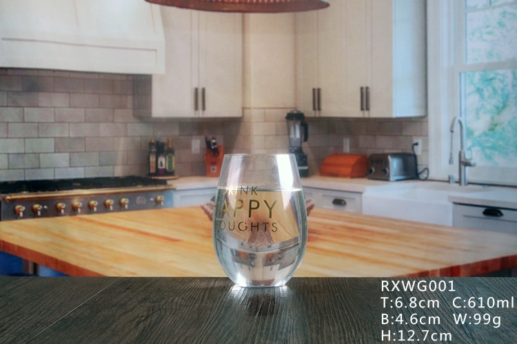 china tumbler wine glass supplier,610ml wine cup tumbler glass manufacturer
