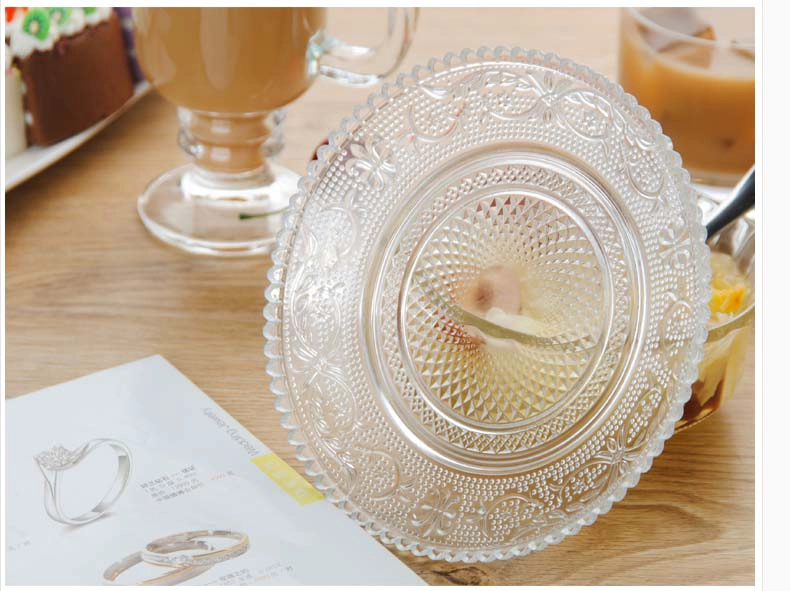 glass dessert bowls