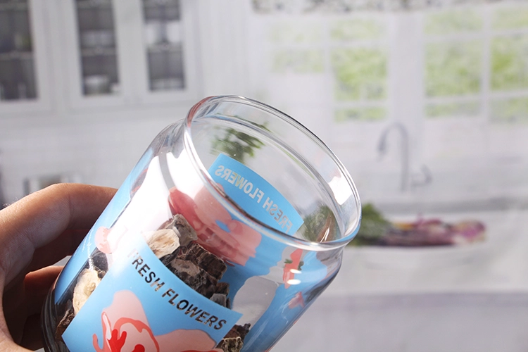 Sealed Glass Jar With Dome Lid