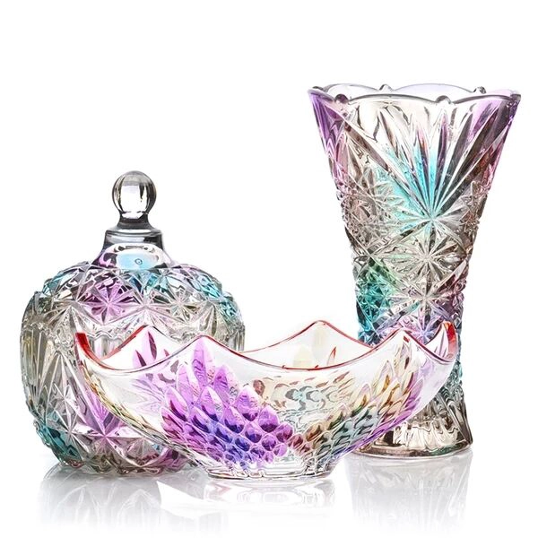 little glass jars 