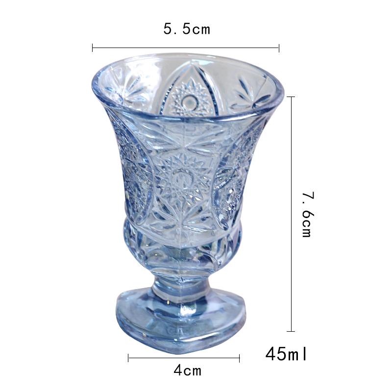 small glass decanters