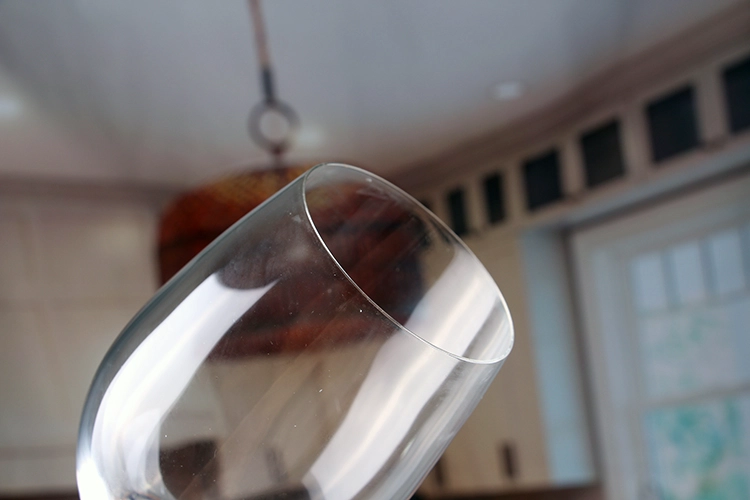 Big crystal goblet