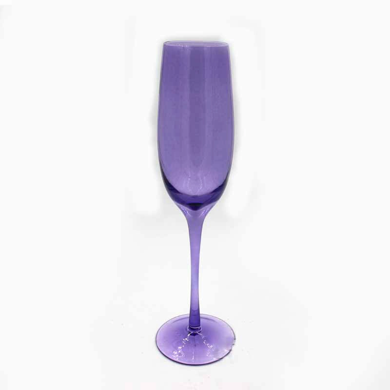 customized champagne glasses