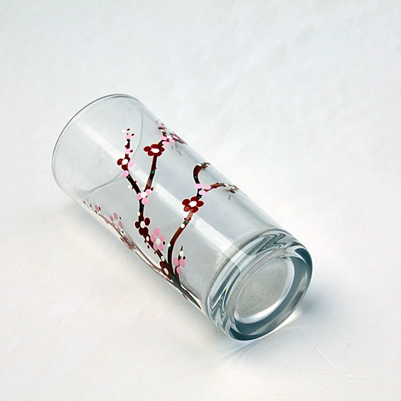 hand painted drinking glasses