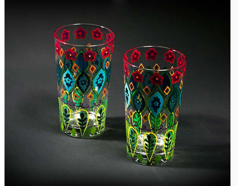 painted glasses