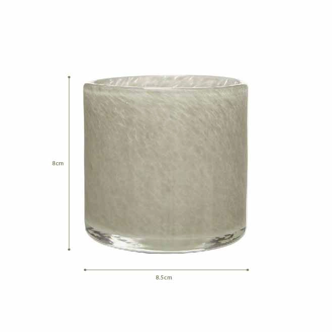 glass candlesticks