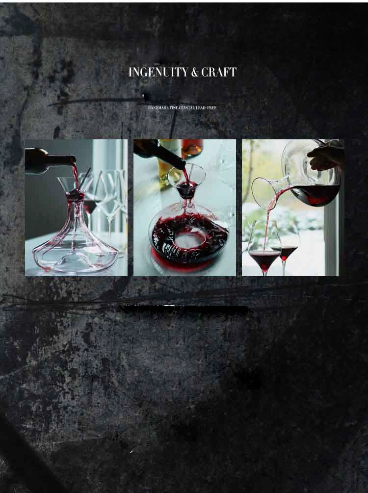 glass wine decanter