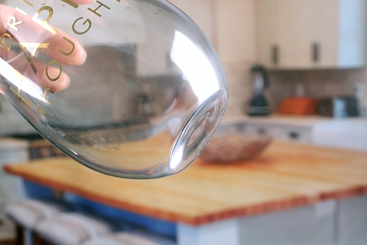 Glass Wine Tumbler