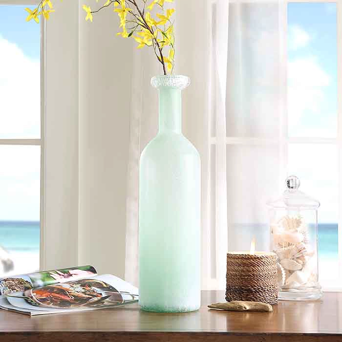 Decorated vases