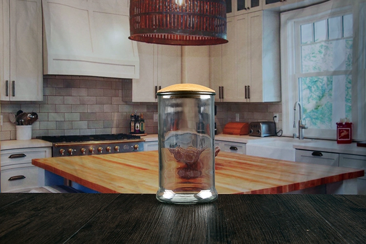 Sealable glass jars